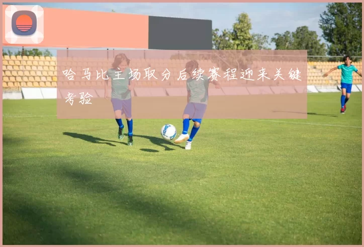 哈马比主场取分后续赛程迎来关键考验